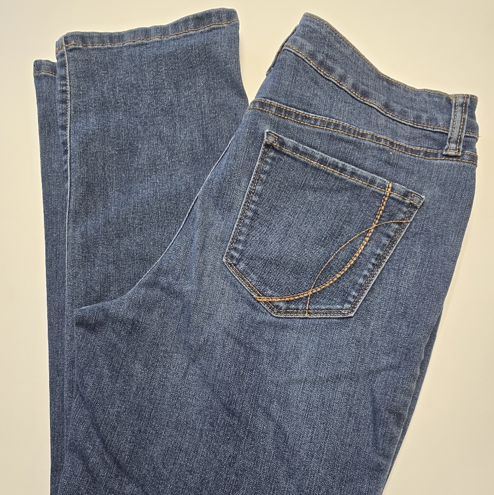 Bandolino Women's Skinny Jeans - 10 Short Blue